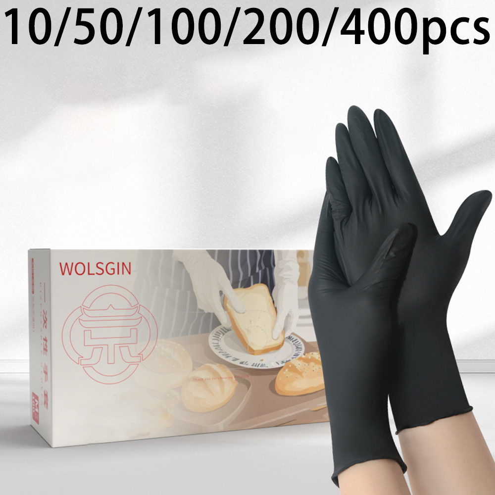 10/50/100/200/400 Stück schwar – Rubber Glove Cleaning Bewertung und Preis