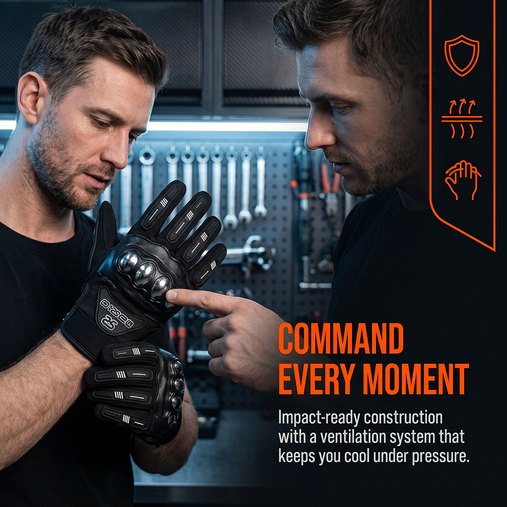 Atmungsaktive MX-Motorradhands – Motorcycle Glove Knuckle Bewertung und Preis