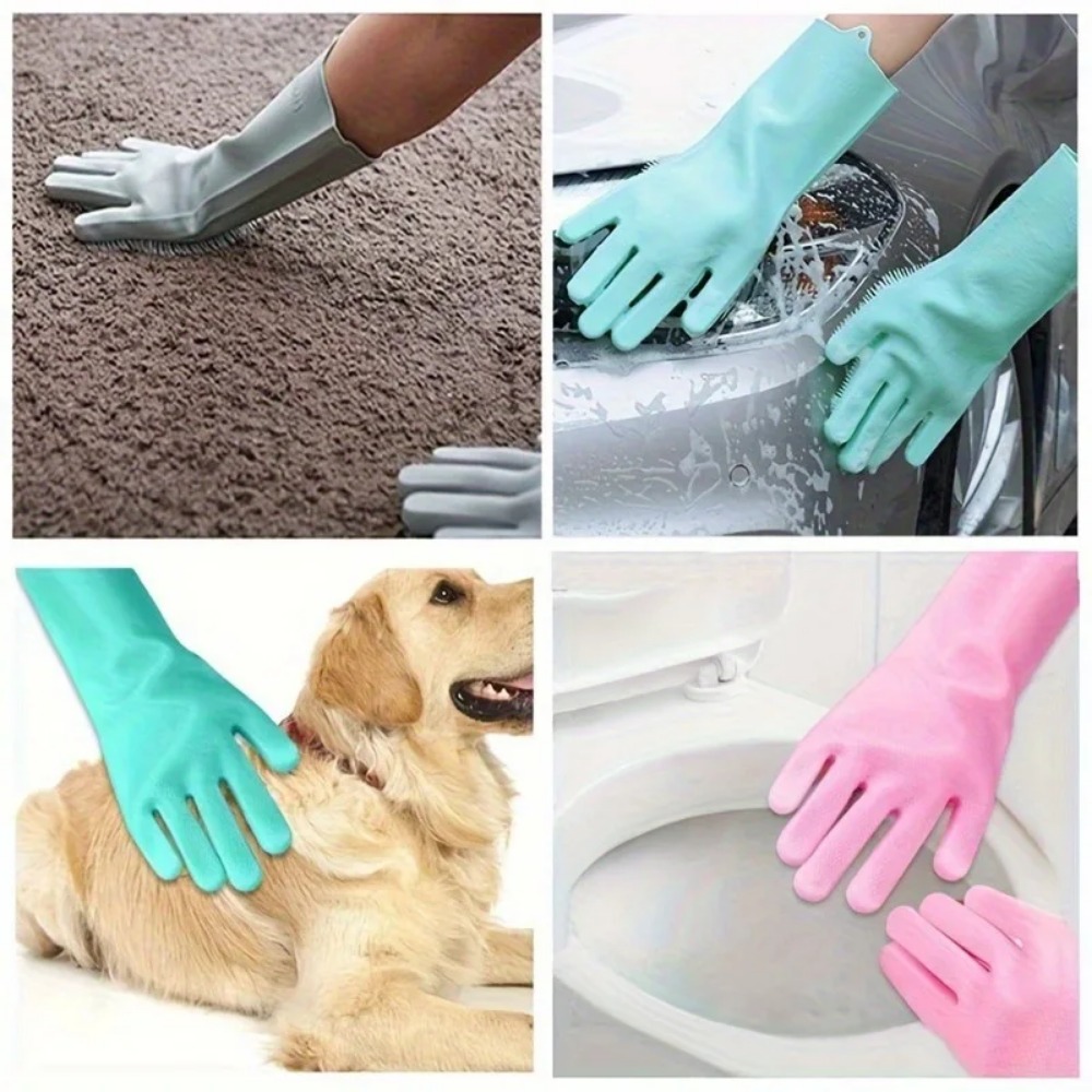 Silikon-Tierpflegehandschuhe,  – Rubber Glove Cleaning Bewertung und Preis